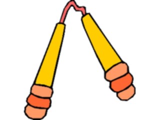 Sticker Custom Preview Image #089519 Military Historical Nunchucks2