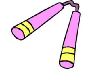 Sticker Custom Preview Image #089520 Military Historical Nunchucks3