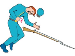 Sticker Custom Preview Image #089594 Military Historical Soldier Blue10
