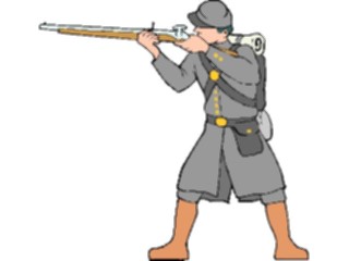 Sticker Custom Preview Image #089603 Military Historical Soldier Grey07