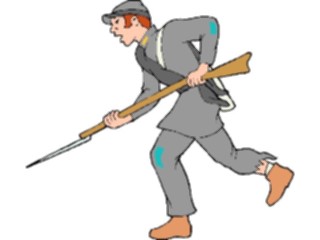 Sticker Custom Preview Image #089606 Military Historical Soldier Grey10