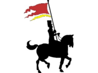 Sticker Custom Preview Image #089609 Military Historical Soldieron Horseback