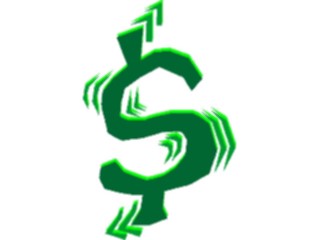Sticker Custom Preview Image #089963 Money Cartoons Dollar Sign2