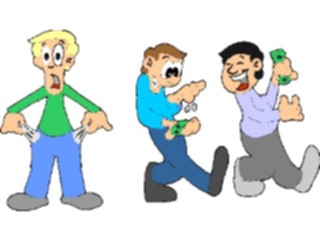 Sticker Custom Preview Image #090152 Money Cartoons No Money3