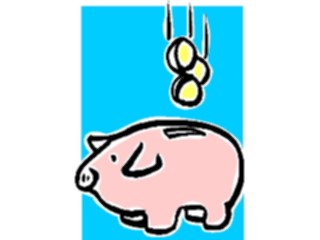Sticker Custom Preview Image #090161 Money Cartoons Piggy Bank04