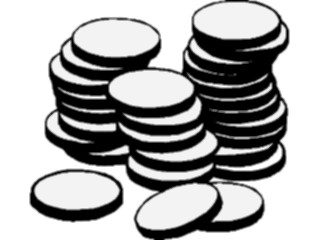 Sticker Custom Preview Image #090336 Money Coins Currency Coins03