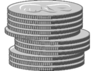 Sticker Custom Preview Image #090339 Money Coins Currency Coins06