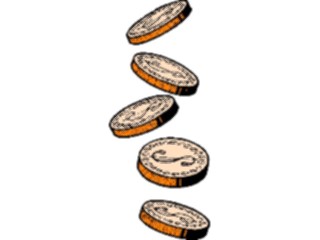 Sticker Custom Preview Image #090354 Money Coins Currency Coins Gold2