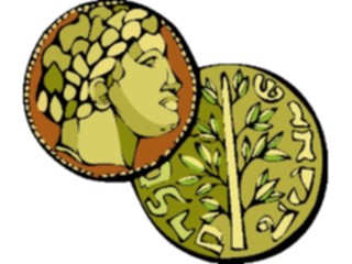 Sticker Custom Preview Image #090356 Money Coins Currency Coins Roman