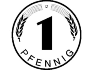 Sticker Custom Preview Image #090407 Money Coins Currency Pfennig1