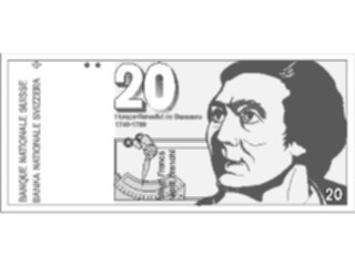 Sticker Custom Preview Image #090414 Money Coins Currency Swiss Francs20