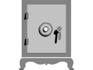 Sticker Custom Preview Image #090531 Money Miscellaneous Vault Open2