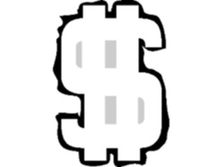 Sticker Custom Preview Image #090584 Money Symbols Titles Dollar Symbol15