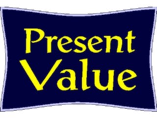 Sticker Custom Preview Image #090666 Money Symbols Titles Present Value