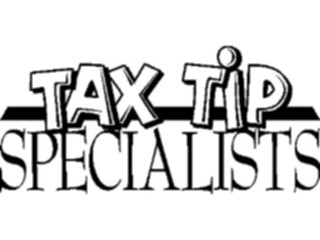 Sticker Custom Preview Image #090678 Money Symbols Titles Tax Tip Specialists