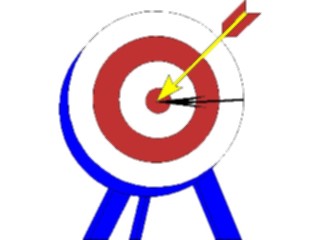 Sticker Custom Preview Image #090722 Motivational Bulls Eye1