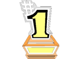 Sticker Custom Preview Image #090821 Motivational Number One1