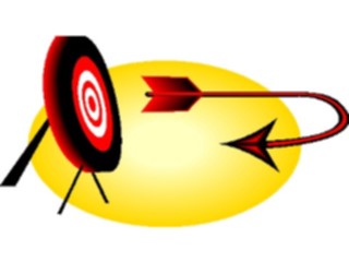 Sticker Custom Preview Image #090840 Motivational On Target Return