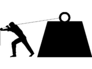 Sticker Custom Preview Image #090870 Motivational Pulling Weight1