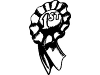 Sticker Custom Preview Image #090906 Motivational Ribbon1st Place9