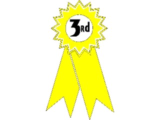 Sticker Custom Preview Image #090922 Motivational Ribbon3rd Place1
