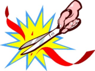 Sticker Custom Preview Image #090927 Motivational Ribbon Cutting1
