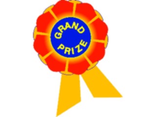 Sticker Custom Preview Image #090933 Motivational Ribbon Grand Prize