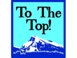 Sticker Custom Preview Image #090977 Motivational Tothe Top