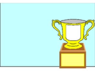 Sticker Custom Preview Image #090993 Motivational Trophy Background
