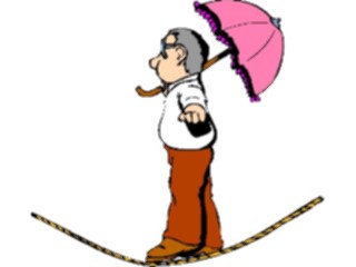 Sticker Custom Preview Image #091013 Motivational Walkingthe Tightrope