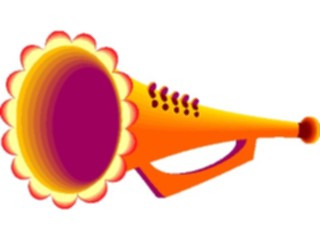 Sticker Custom Preview Image #091211 Music Instruments Bugle8