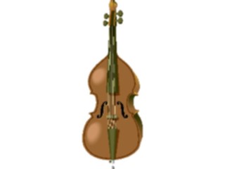 Sticker Custom Preview Image #091217 Music Instruments Cello1