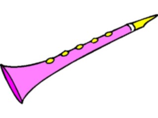 Sticker Custom Preview Image #091226 Music Instruments Clarinet1