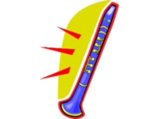 Sticker Custom Preview Image #091229 Music Instruments Clarinet4