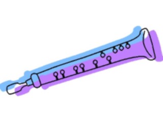 Sticker Custom Preview Image #091231 Music Instruments Clarinet6