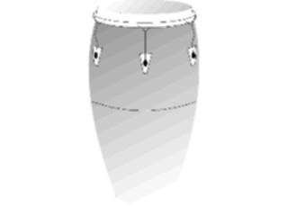 Sticker Custom Preview Image #091233 Music Instruments Conga Drum