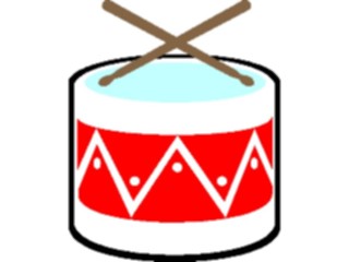 Sticker Custom Preview Image #091248 Music Instruments Drum02