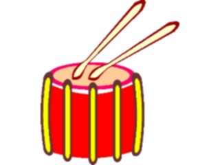 Sticker Custom Preview Image #091254 Music Instruments Drum08