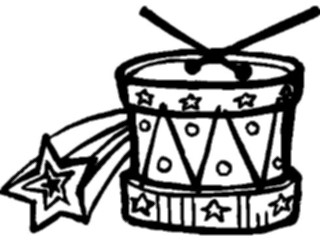 Sticker Custom Preview Image #091256 Music Instruments Drum10