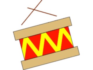 Sticker Custom Preview Image #091258 Music Instruments Drum12