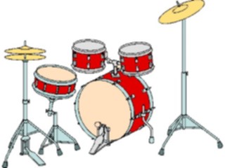 Sticker Custom Preview Image #091299 Music Instruments Drums2