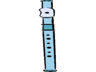 Sticker Custom Preview Image #091311 Music Instruments Flute9