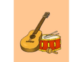 Sticker Custom Preview Image #091360 Music Instruments Guitar Drums