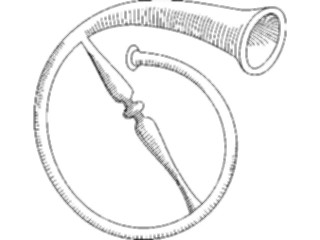 Sticker Custom Preview Image #091427 Music Instruments Horn07