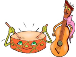 Sticker Custom Preview Image #091471 Music Instruments Instrument Band