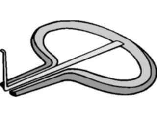 Sticker Custom Preview Image #091481 Music Instruments Jews Harp1