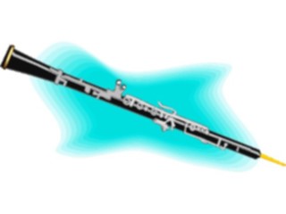 Sticker Custom Preview Image #091513 Music Instruments Oboe1