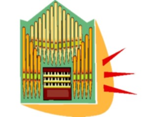 Sticker Custom Preview Image #091517 Music Instruments Organ Pipe