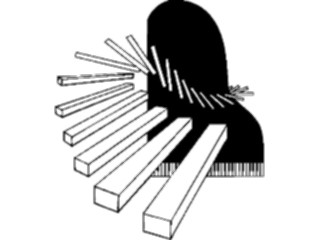 Sticker Custom Preview Image #091521 Music Instruments Piano01