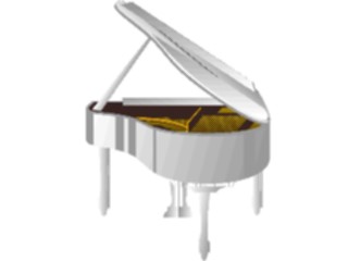 Sticker Custom Preview Image #091529 Music Instruments Piano09